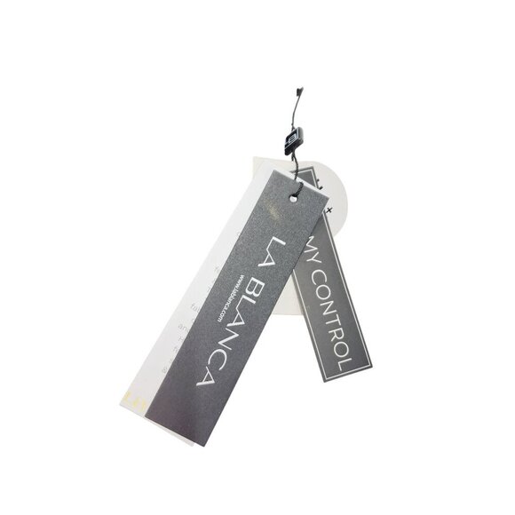 La Blanca Womens Black One-Piece Swimsuit With Adjustable Straps  Size 14 - Picture 4 of 7